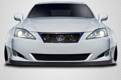 Lexus IS MSR Carbon Fiber Creations Front Bumper Lip Body Kit 115280