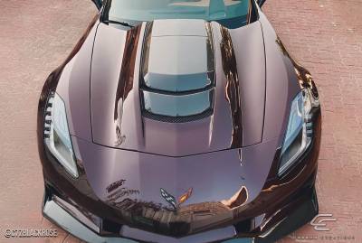 Carbon Creations - Chevrolet Corvette ZR1 Look Carbon Fiber Creations Body Kit- Hood 115300 - Image 2