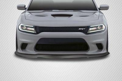 Dodge Charger Sonic Carbon Fiber Front Bumper Lip Body Kit 114237