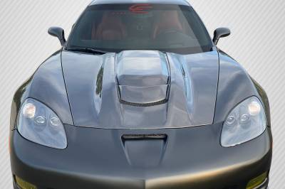 Chevrolet Corvette ZR1 V2 Carbon Fiber Creations Body Kit- Hood 115346