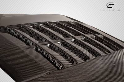 Carbon Creations - Ford Super Duty GT500 V2 Carbon Fiber Creations Body Kit- Hood 115365 - Image 6