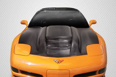 Carbon Creations - Chevrolet Corvette ZR1 V2 Carbon Fiber Body Kit- Hood 115378 - Image 1