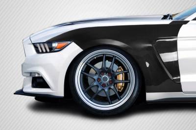 Carbon Creations - Ford Mustang GT350 Look Carbon Fiber Creations Body Kit- Fenders 115443 - Image 3