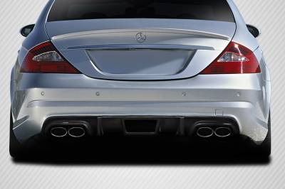 Mercedes CLS L Sport Dritech Carbon Fiber Rear Bumper Lip Body Kit 114378