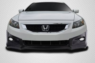 Honda Accord 2DR HFP V2 Carbon Fiber Front Bumper Lip Body Kit 115448