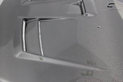 Carbon Creations - Mitsubishi Lancer D Spec Carbon Fiber Creations Body Kit- Hood 114384 - Image 8