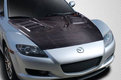 Carbon Creations - Mazda RX8 Vader Carbon Fiber Creations Body Kit- Hood 115453 - Image 2