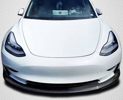 Carbon Creations - Tesla Model 3 GT Concept Carbon Fiber Front Bumper Lip Body Kit!!! 115466 - Image 2