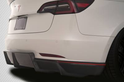 Carbon Creations - Tesla Model 3 GT Concept Carbon Fiber Rear Bumper Diffuser Body Kit 115468 - Image 2