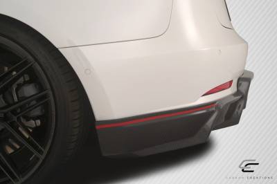 Carbon Creations - Tesla Model 3 GT Concept Carbon Fiber Rear Bumper Diffuser Body Kit 115468 - Image 6