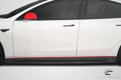 Carbon Creations - Tesla Model 3 GT Concept Carbon Fiber Side Skirts Body Kit!!! 115470 - Image 3