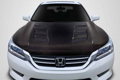 Honda Accord AMS Carbon Fiber Creations Body Kit- Hood 115505