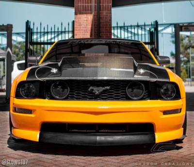 Carbon Creations - Ford Mustang 2.5" Cowl Carbon Fiber Creations Body Kit- Hood!!! 115533 - Image 2