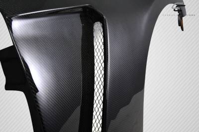 Carbon Creations - Ford Mustang GT350 V2 Look Carbon Fiber Body Kit- Front Fenders 115538 - Image 3