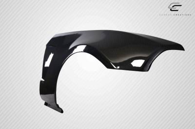 Carbon Creations - Ford Mustang GT350 V2 Look Carbon Fiber Body Kit- Front Fenders 115538 - Image 4