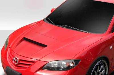 Duraflex - Mazda Mazda 3 4DR M-Speed Duraflex Body Kit- Hood!!! 114579 - Image 2