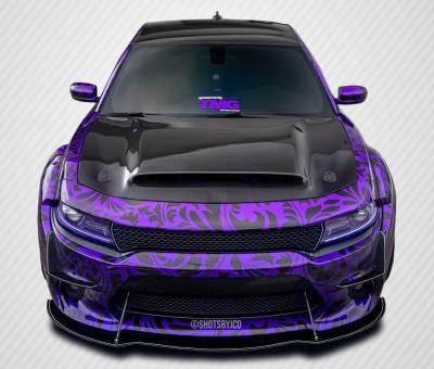 Carbon Creations - Dodge Charger Demon Look Carbon Fiber Creations Body Kit- Hood 115679 - Image 2