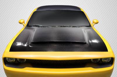 Carbon Creations - Dodge Challenger Demon Look Carbon Fiber Creations Body Kit- Hood 115689 - Image 4