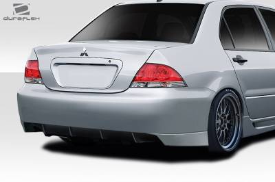 Duraflex - Mitsubishi Lancer Trackstars Duraflex Rear Body Kit Bumper 114668 - Image 2