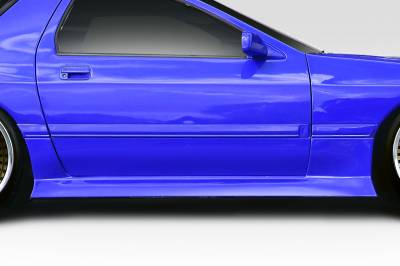 Duraflex - Mazda RX7 Vanish Duraflex Side Skirts Body Kit 115719 - Image 1