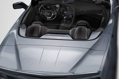 Carbon Creations - Chevrolet Corvette Arsenal Carbon Fiber Creations Tonneau Cover 115851 - Image 1
