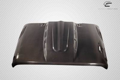 Carbon Creations - Jeep Wrangler Avenger Carbon Fiber Creations Body Kit- Hood 115894 - Image 3