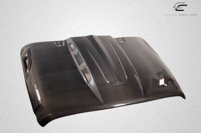 Carbon Creations - Jeep Wrangler Avenger Carbon Fiber Creations Body Kit- Hood 115894 - Image 6