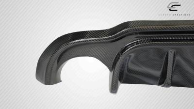 Carbon Creations - Infiniti Q50 Lighspeed Carbon Fiber Rear Bumper Diffuser Body Kit 116082 - Image 5