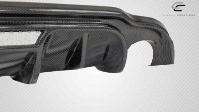 Carbon Creations - Infiniti Q50 Lighspeed Carbon Fiber Rear Bumper Diffuser Body Kit 116082 - Image 7