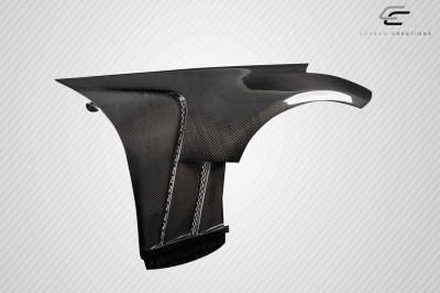 Carbon Creations - Fits Nissan 350Z AMS GT2 Carbon Fiber Body Kit- Front Fenders 116221 - Image 9