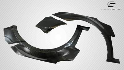 Carbon Creations - Kia Optima CPR Carbon Fiber Creations Wide Front Fender Flares 116248 - Image 4