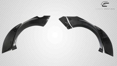 Carbon Creations - Kia Optima 4DR CPR Carbon Fiber Creations Rear Fender Flares 116249 - Image 2