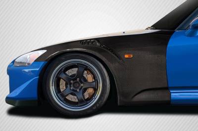 Carbon Creations - Fits Honda S2000 GTRS Carbon Fiber Body Kit- Front Fenders 116316 - Image 1