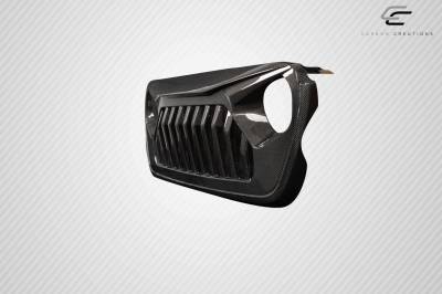 Carbon Creations - Jeep Wrangler Predator Carbon Fiber Creations Grill/Grille 116320 - Image 4