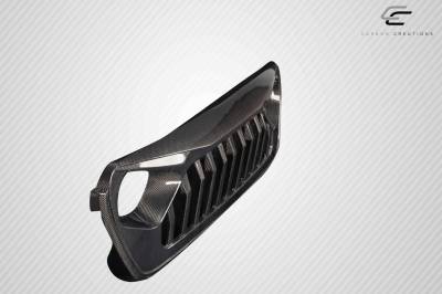 Carbon Creations - Jeep Wrangler Predator Carbon Fiber Creations Grill/Grille 116320 - Image 6