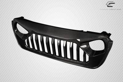 Carbon Creations - Jeep Wrangler Predator Carbon Fiber Creations Grill/Grille 116320 - Image 7