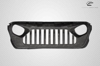 Carbon Creations - Jeep Wrangler Predator Carbon Fiber Creations Grill/Grille 116320 - Image 8