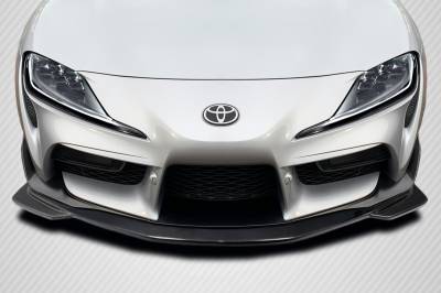 Toyota Supra Speed Carbon Fiber Creations Front Bumper Lip Body Kit 116442
