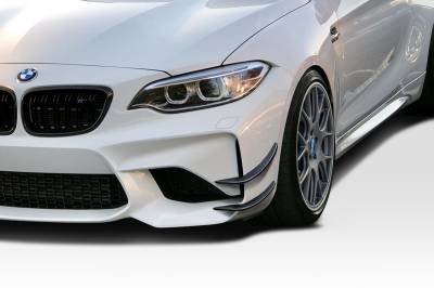 BMW M2 GT4 Duraflex Front Bumper Canards 116709