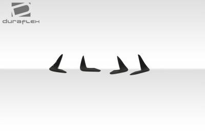 Duraflex - BMW M2 GT4 Duraflex Front Bumper Canards 116709 - Image 3