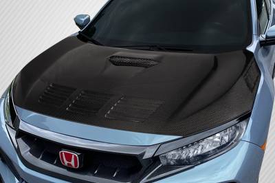 Carbon Creations - Honda Civic EVS Carbon Fiber Creations Body Kit- Hood 116758 - Image 2