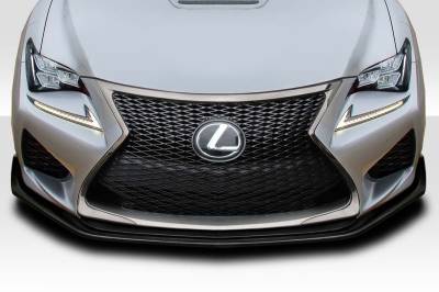 Lexus RC-F 2DR AG Design Duraflex Front Bumper Lip Body Kit 116869