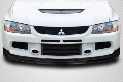 Mitsubishi Evolution Varte Carbon Fiber Front Bumper Lip Body Kit 116890