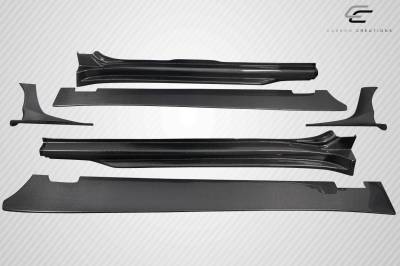 Carbon Creations - Subaru WRX VRS Carbon Fiber Wide Side Skirts Body Kit 116963 - Image 9