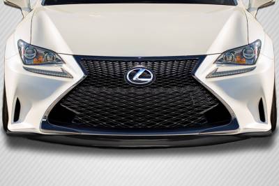 Lexus RC SBZ Carbon Fiber Creations Front Bumper Lip Body Kit 117002