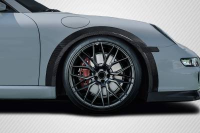 Porsche 911 Carrera/997 GT3 Look Carbon Fiber Front Fender Flares 117036