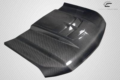 Carbon Creations - Chevrolet Silverado ZL1 Carbon Fiber Creations Body Kit- Hood 117262 - Image 3