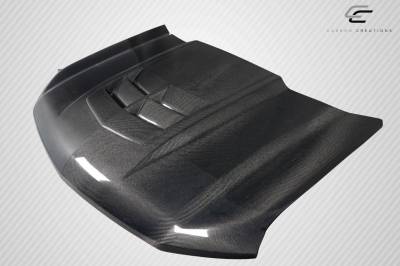 Carbon Creations - Chevrolet Silverado ZL1 Carbon Fiber Creations Body Kit- Hood 117262 - Image 4