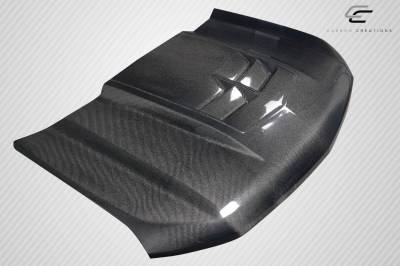 Carbon Creations - Chevrolet Silverado ZL1 Carbon Fiber Creations Body Kit- Hood 117262 - Image 6