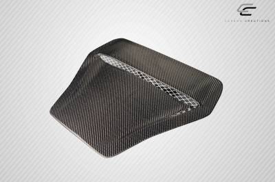 Carbon Creations - Honda Civic OEM Look Carbon Fiber Body Kit- Hood Scoop 117378 - Image 2